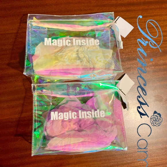 🦄Holographic “MAGIC INSIDE” Iridescent Clear Bag - Picture 2 of 8